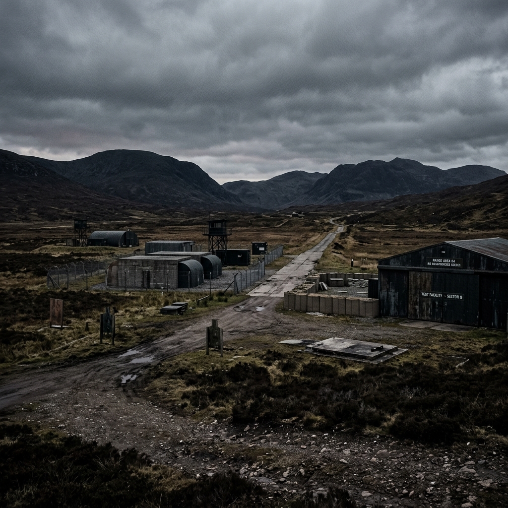 Military training field